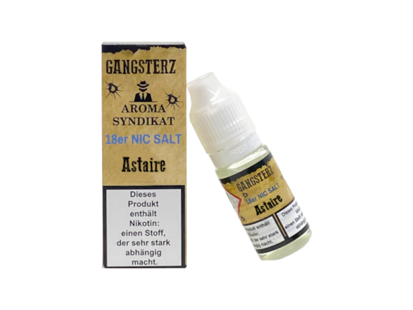 Gangsterz Nikotinsalz Liquid 18mg/ml